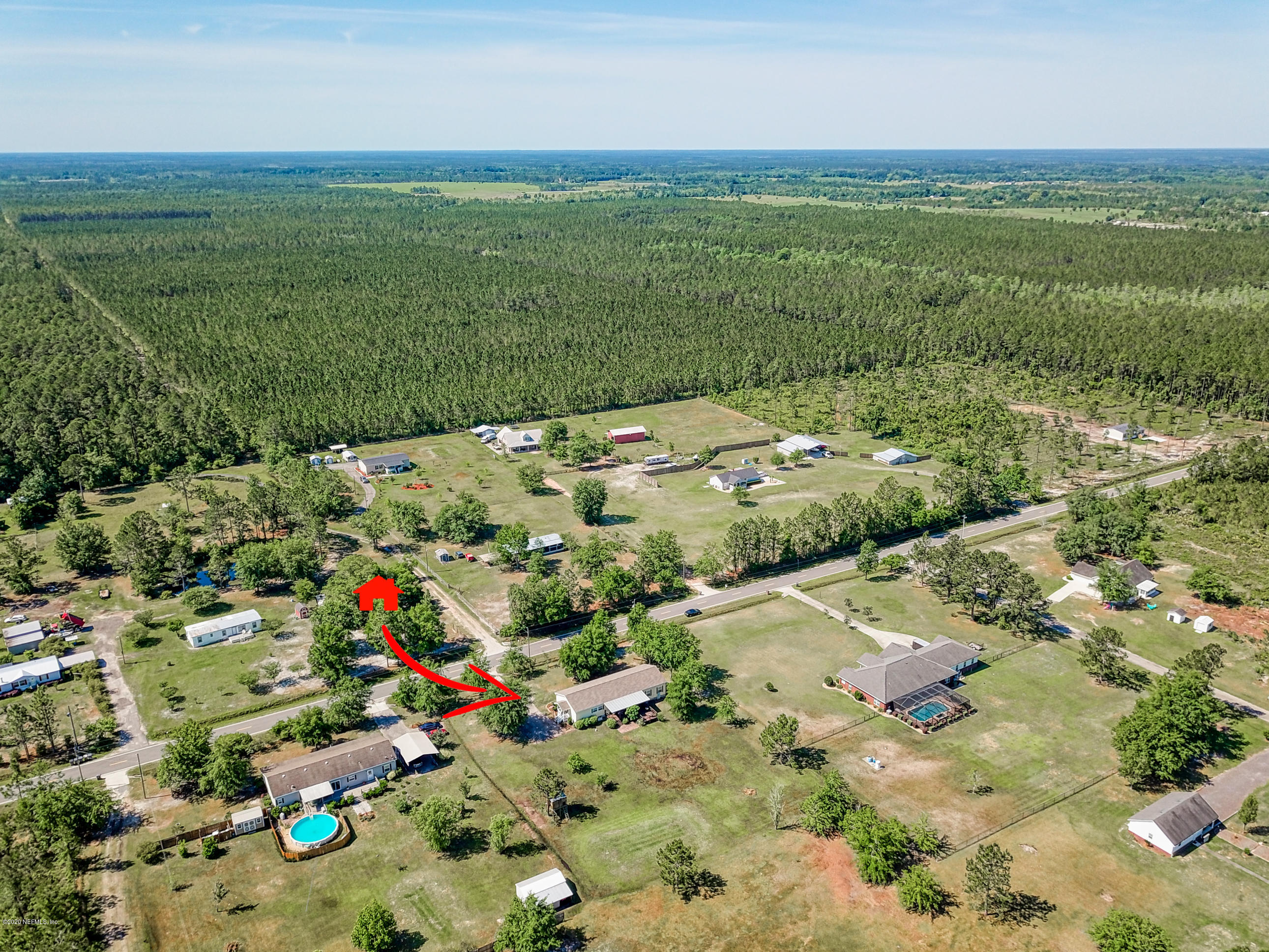 17754 Andrews Road Hilliard, FL 32046 - Photo 29 of 29 neighborhood aerial