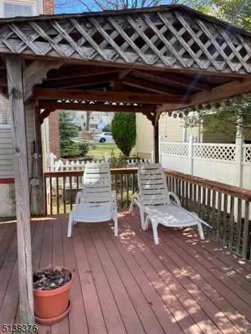 a view of porch with seating space