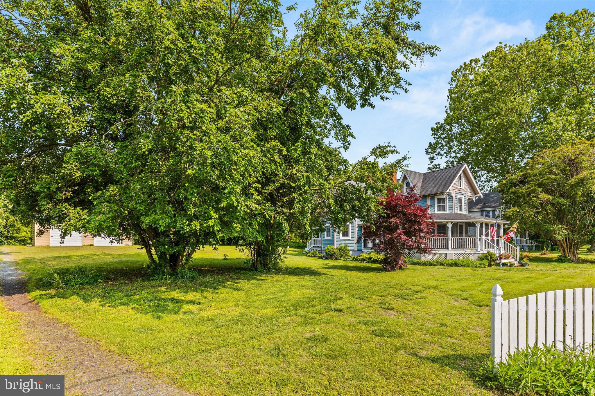 4665 Tyaskin Road Tyaskin, MD 21865 - Photo 6 of 40 a front view of a house with garden