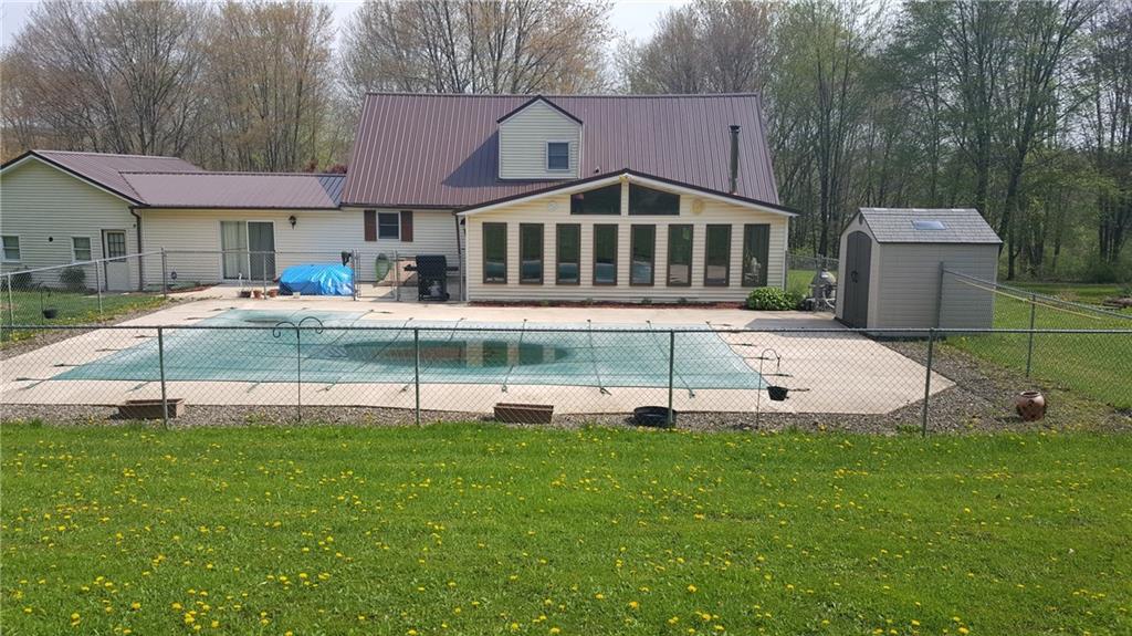 2998 Hadley Road Hadley, PA 16130 - Photo 20 of 25 pool and pool shed