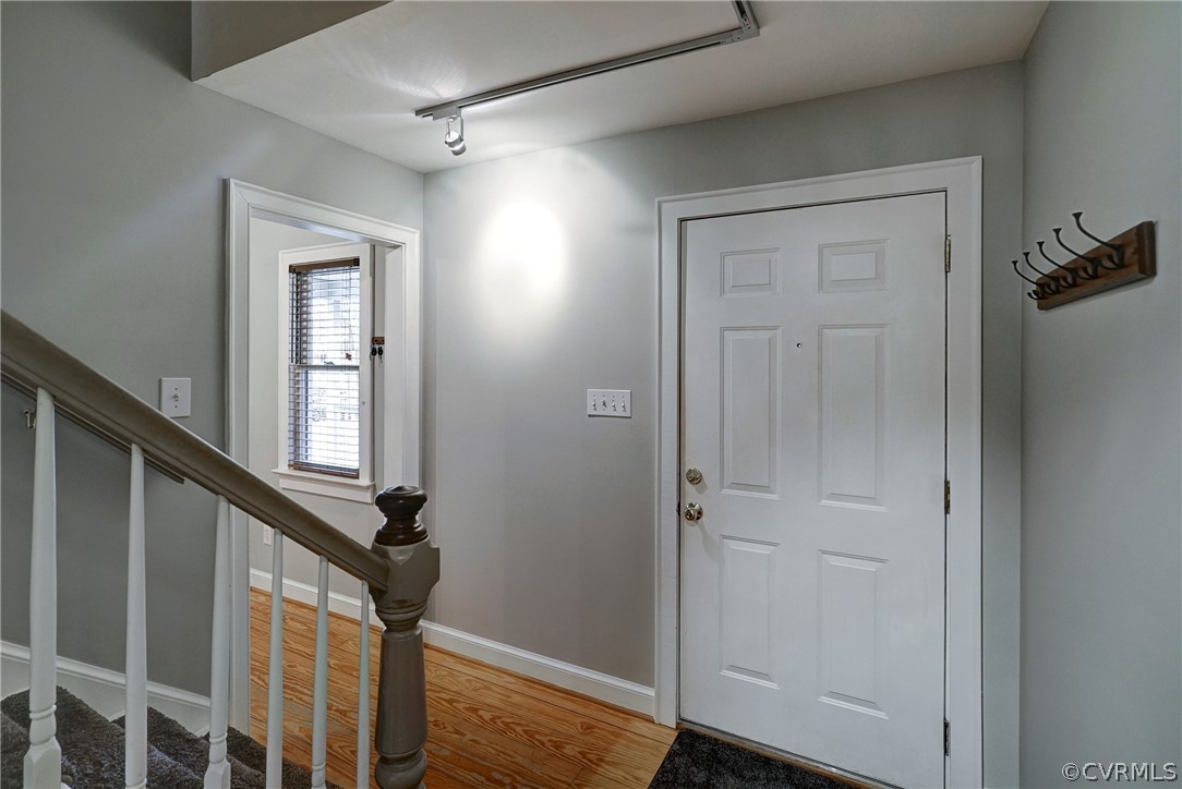 7206 Barkbridge Road Chesterfield, VA 23832 - Photo 10 of 36 a view of an entryway with wooden floor