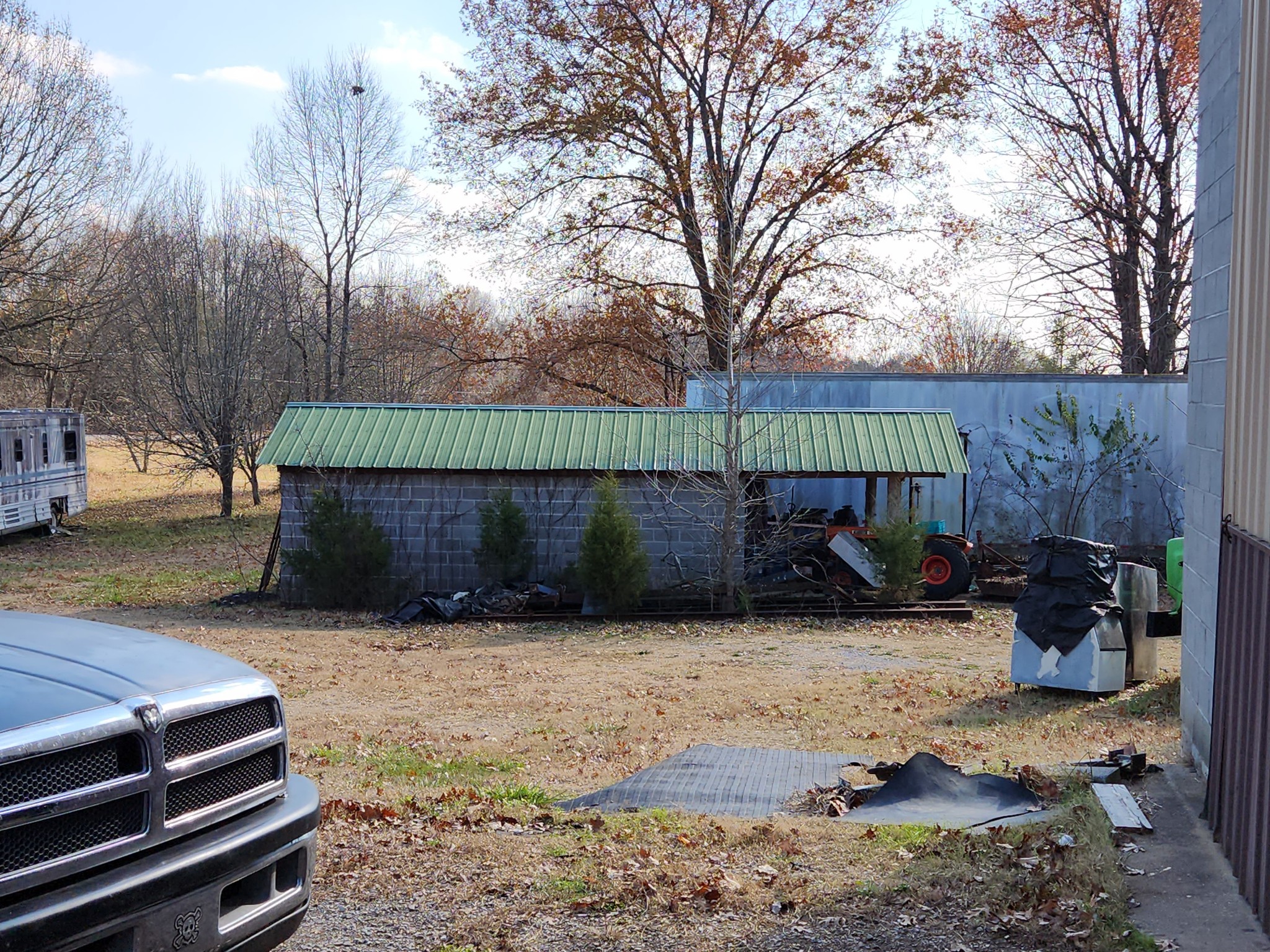3576 Mahaley Road Chapel Hill, TN 37034 - Photo 13 of 15 a view of a backyard with wooden fence