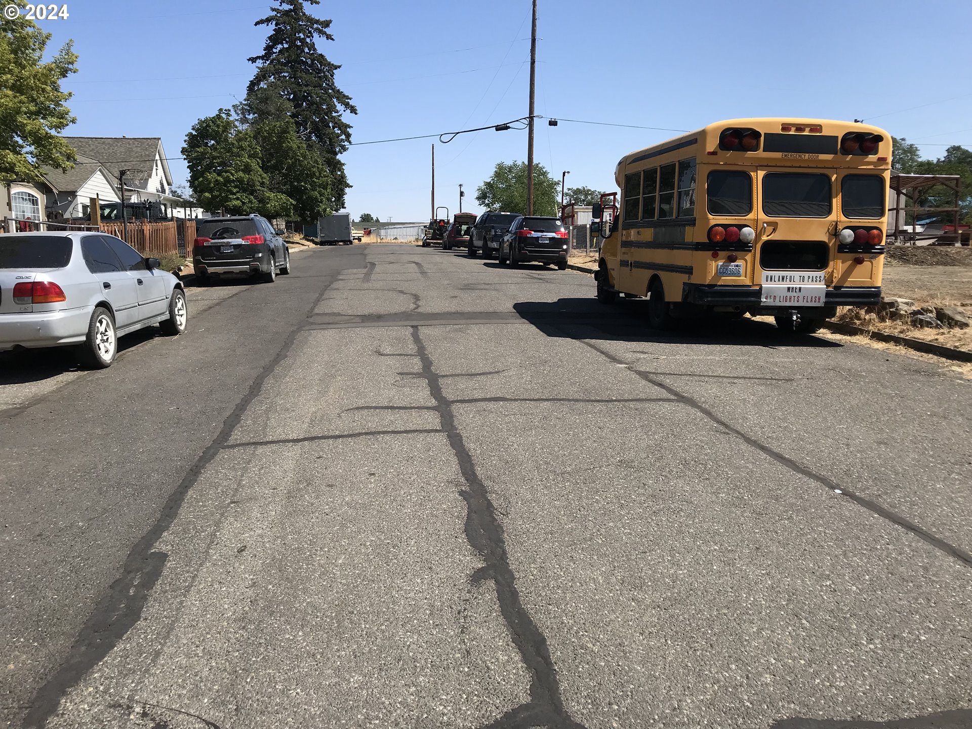 610 Northeast 2nd Street Goldendale, WA 98620 - Photo 7 of 13 a view of a street with cars