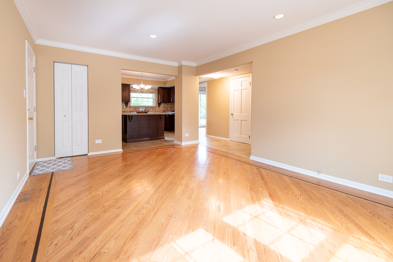 227 Country Club Drive Addison, IL 60101 - Photo 15 of 39 a view of a kitchen with a sink and a refrigerator