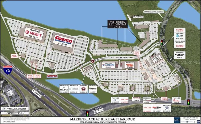 a view of a city with building