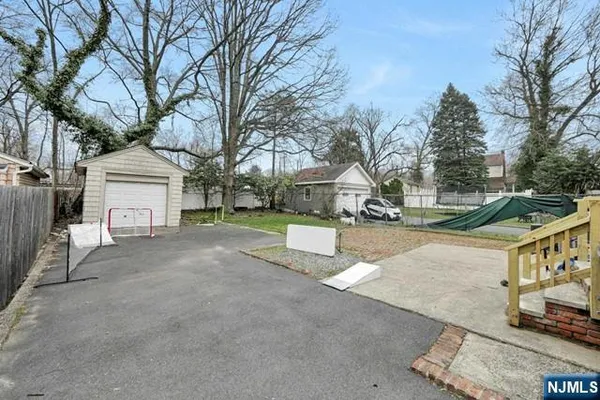 a front view of a house with patio