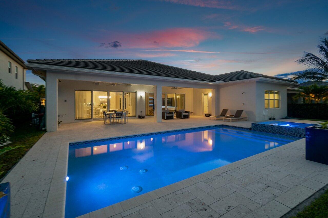 11719 Windy Forest Way Boca Raton, FL 33498 - Photo 14 of 15 Twilight Pool