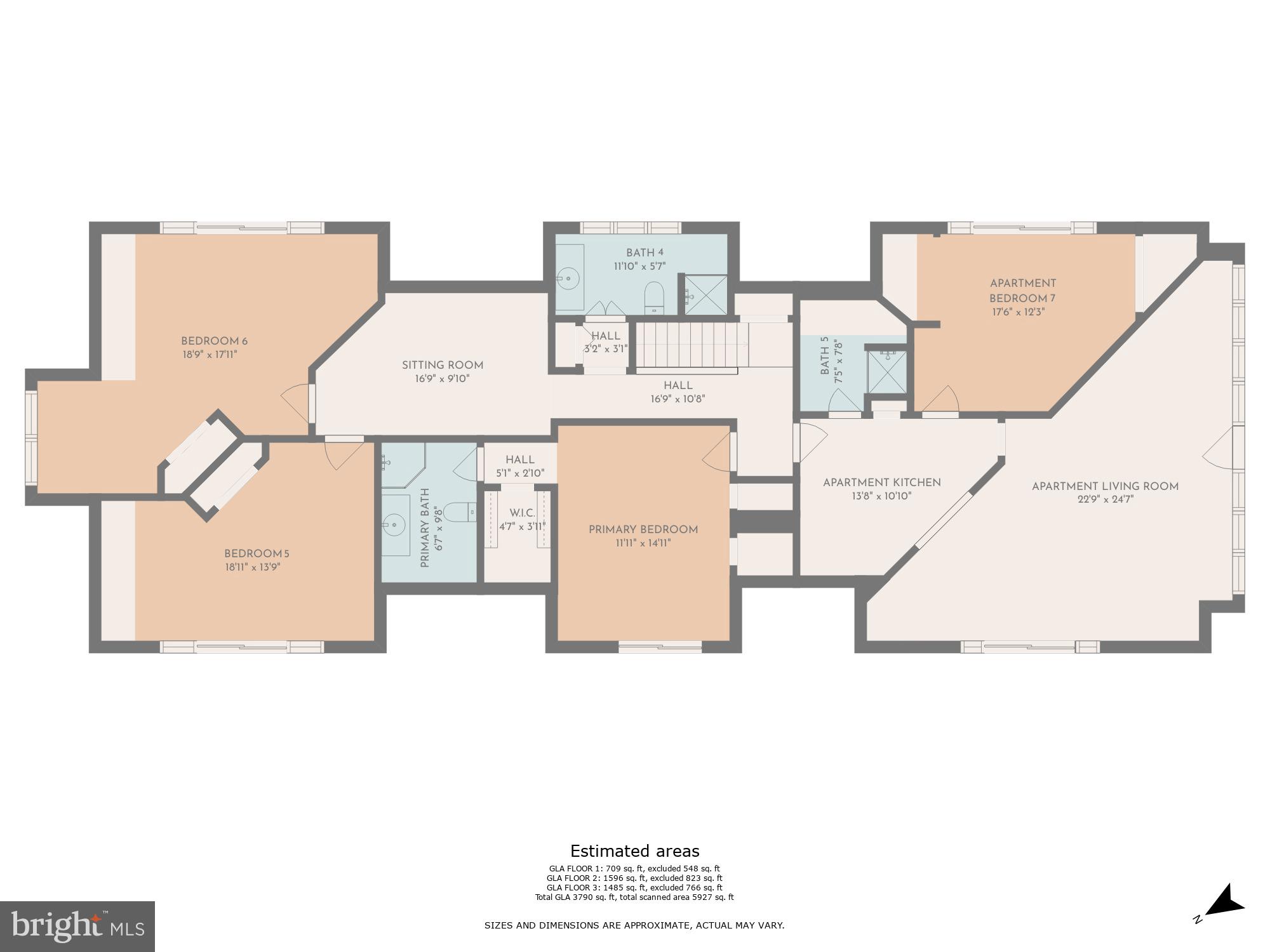 10803 Ashfield Road Adelphi, MD 20783 - Photo 54 of 56 Floor Plan: Upper Level