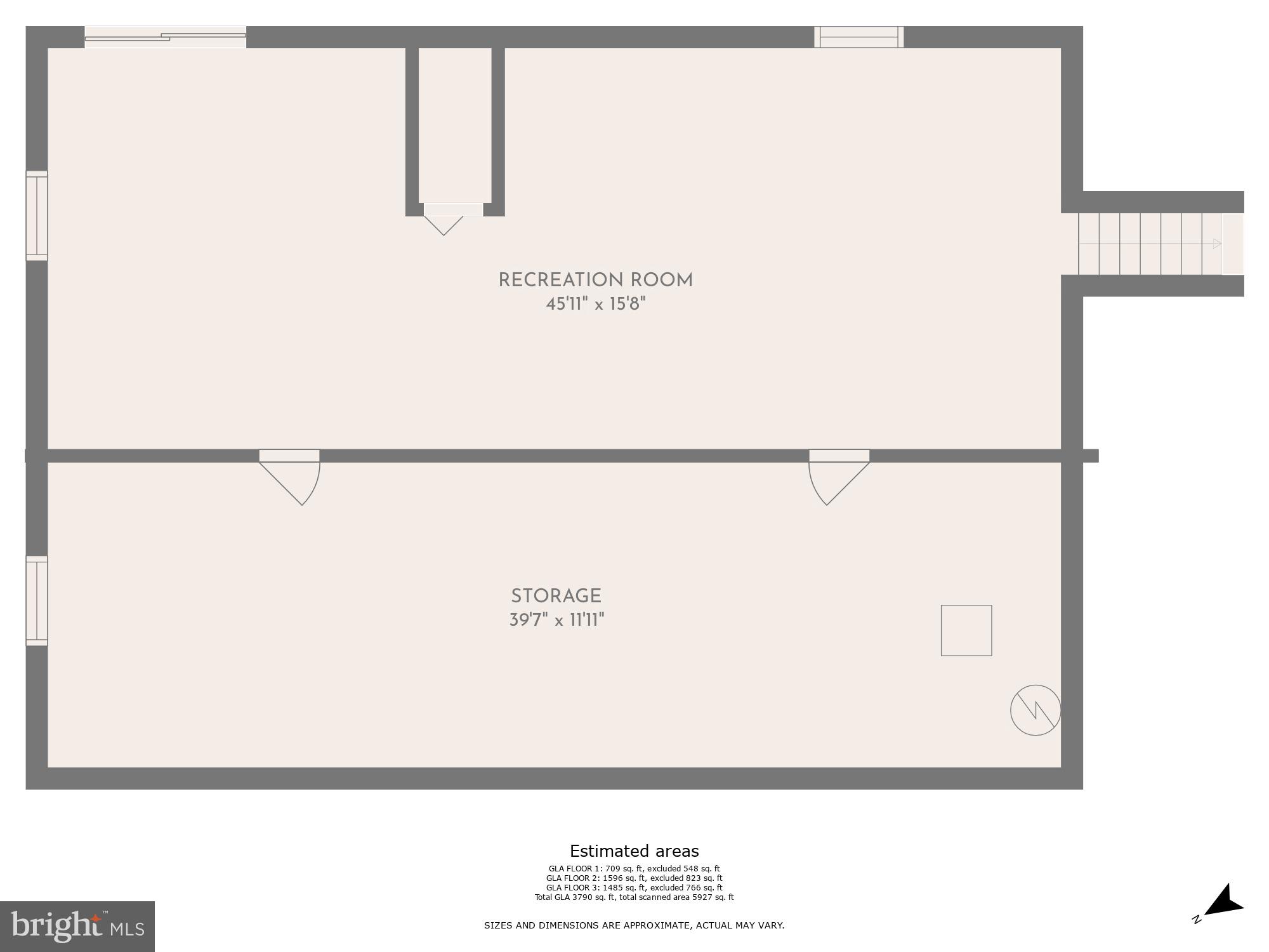 10803 Ashfield Road Adelphi, MD 20783 - Photo 55 of 56 Floor Plan: Lower Level