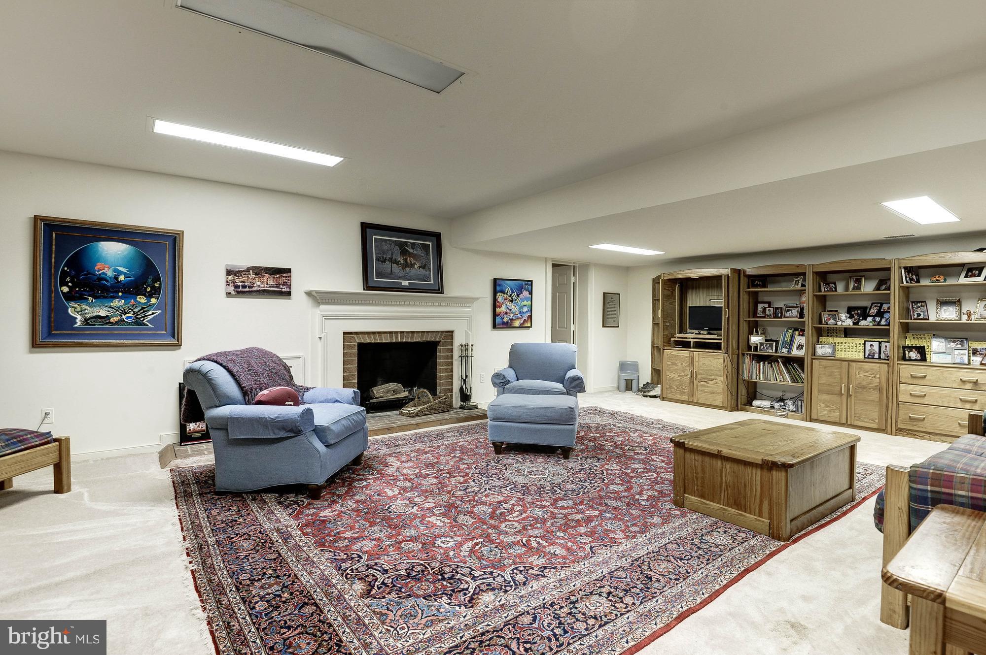 23355 Parsons Road Middleburg, VA 20117 - Photo 21 of 30 LL Family Room w/fireplace, Wine Cellar and Rec Rm