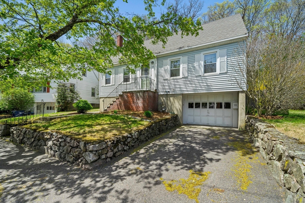 55 Running Brook Road Boston, MA 02132 - Photo 2 of 32 a view of a house with a yard and plants