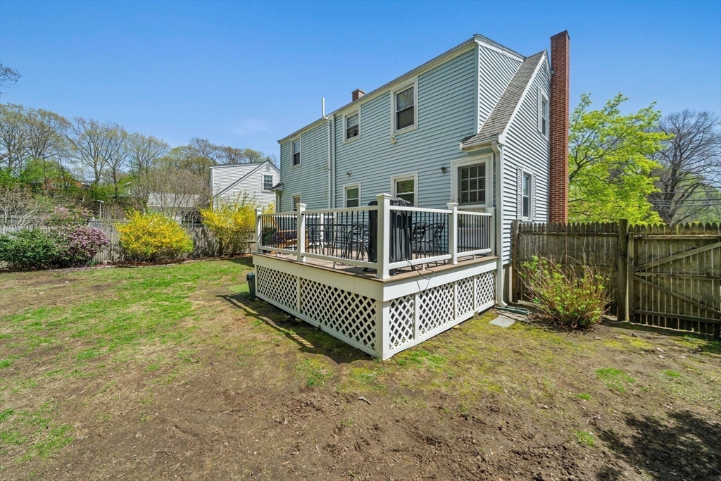 55 Running Brook Road Boston, MA 02132 - Photo 5 of 32 a house view with a garden space
