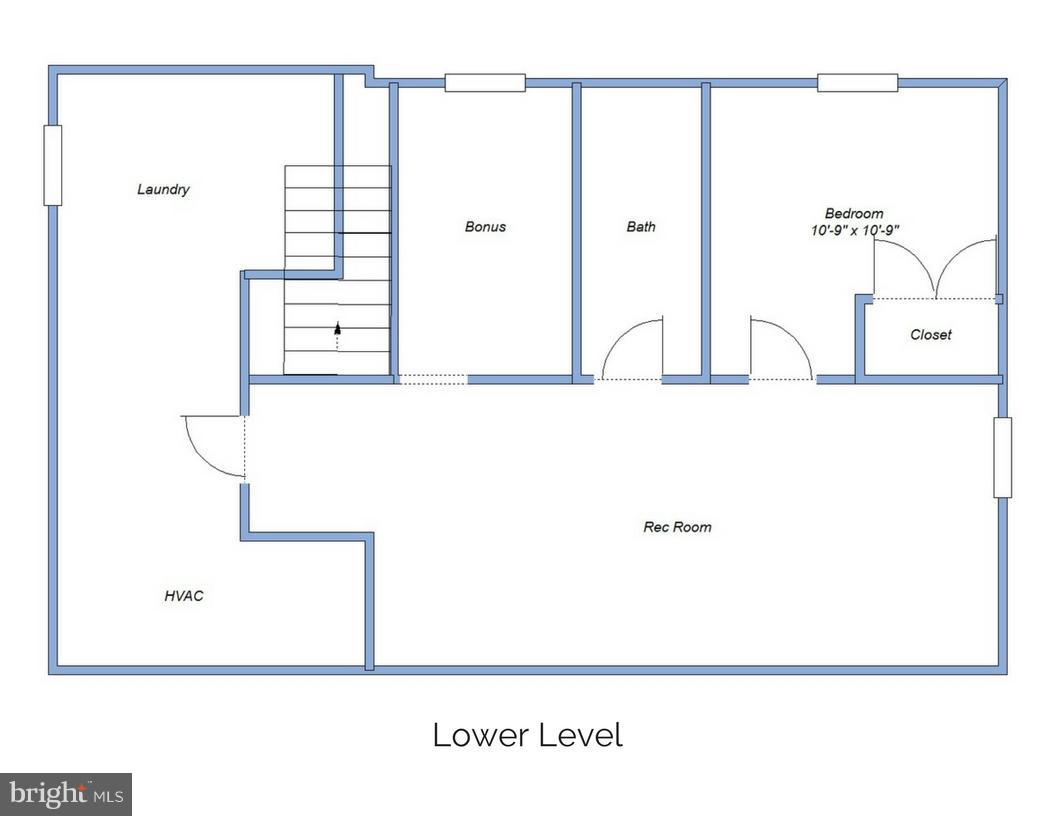 1028 Gilbert Road Rockville, MD 20851 - Photo 24 of 26 Main Level Floor Plan