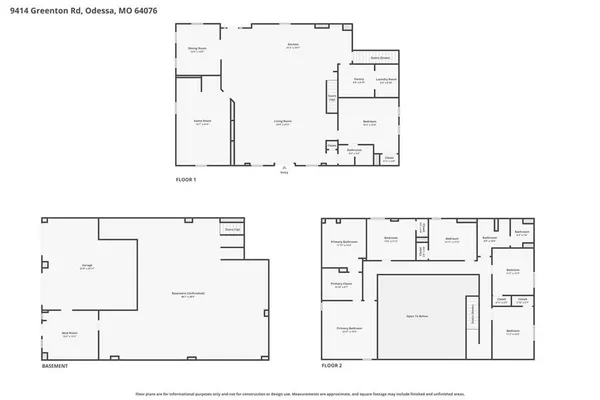 $525,000 | 9414 Greenton Road, Odessa, MO 64076