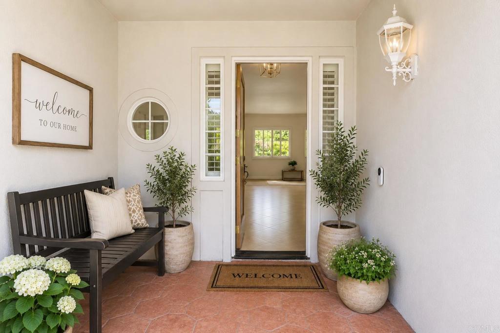 672 Inverlochy Drive Fallbrook, CA 92028 - Photo 6 of 75 a view of a entryway door of the house