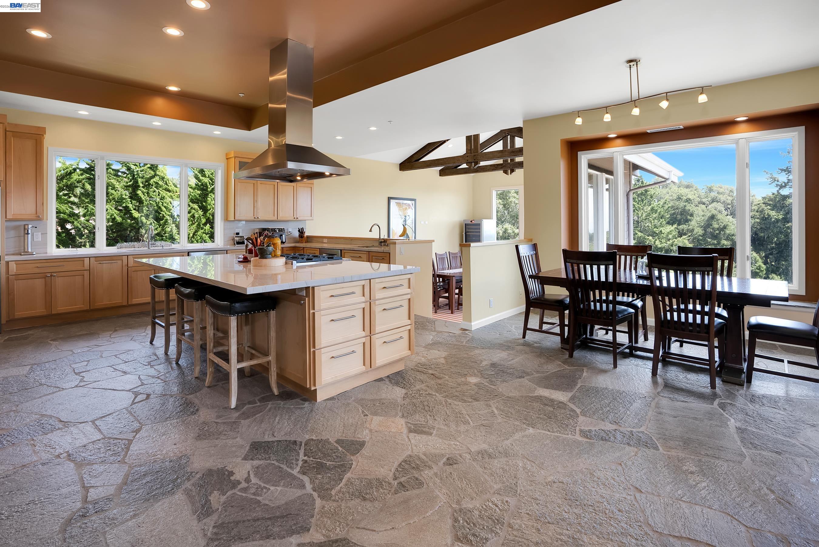 905 Moon Valley Ranch Road Watsonville, CA 95076 - Photo 23 of 60 a kitchen with a table and chairs in it