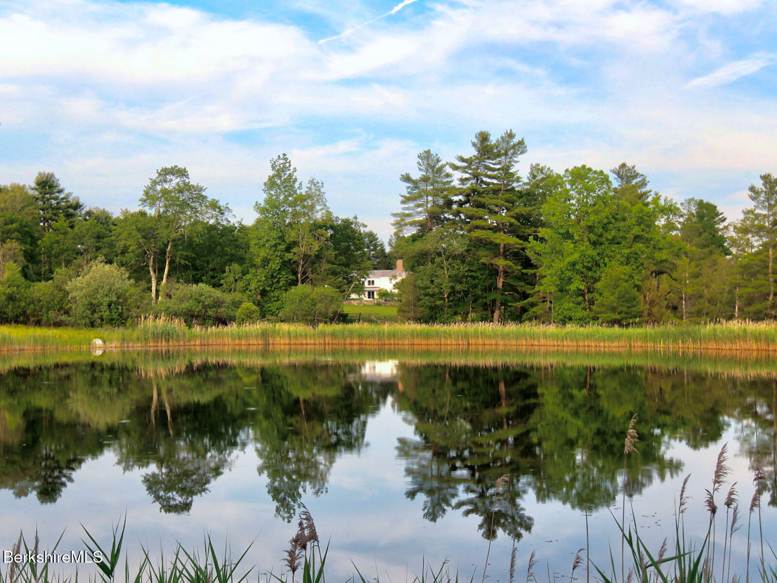 764 East Hill Road New Marlborough, MA 01259 - Photo 19 of 84 011_019_EXT_Pond to House