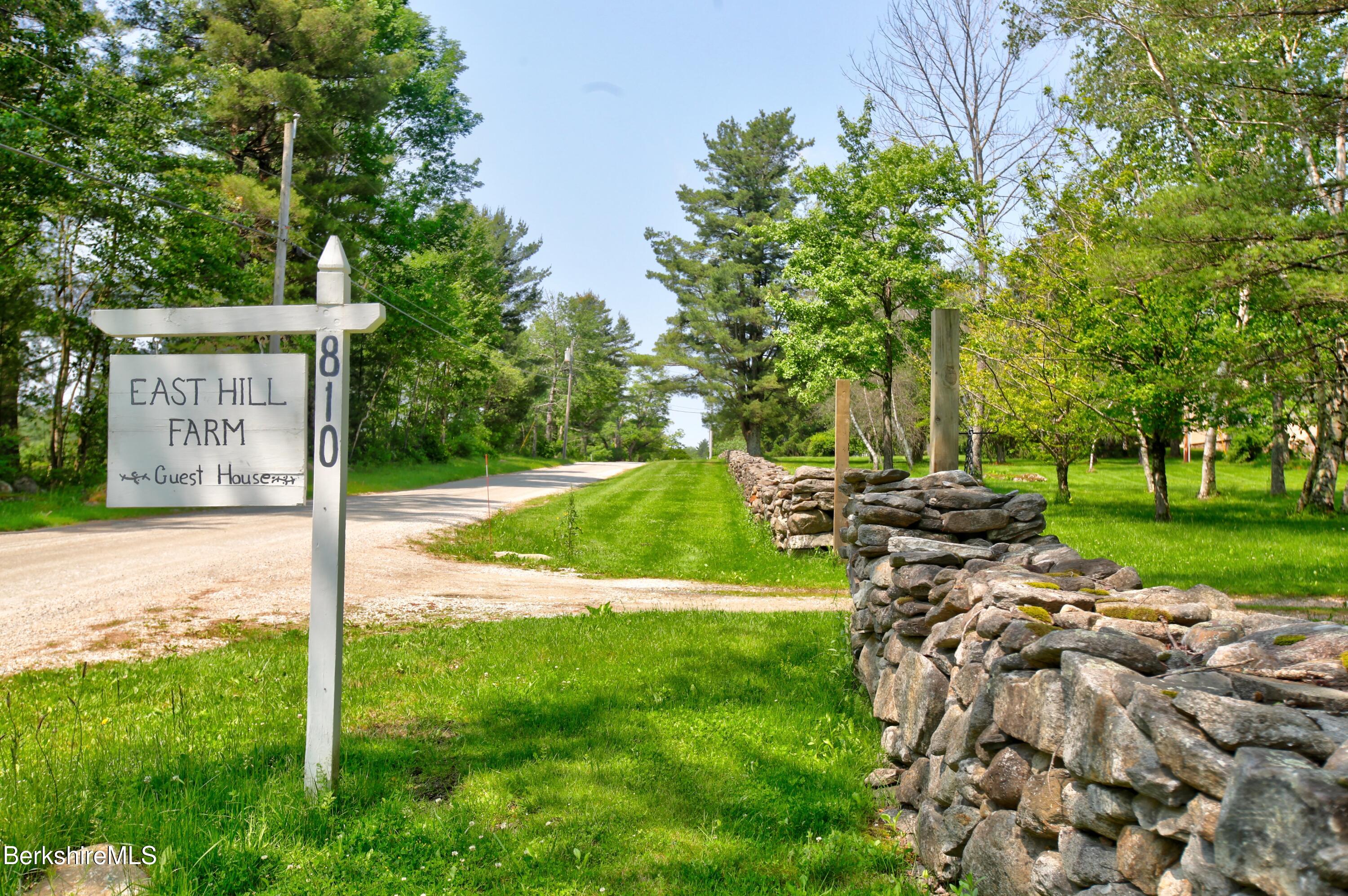 764 East Hill Road New Marlborough, MA 01259 - Photo 59 of 84 049_134_EXT_Guest Hse Sign