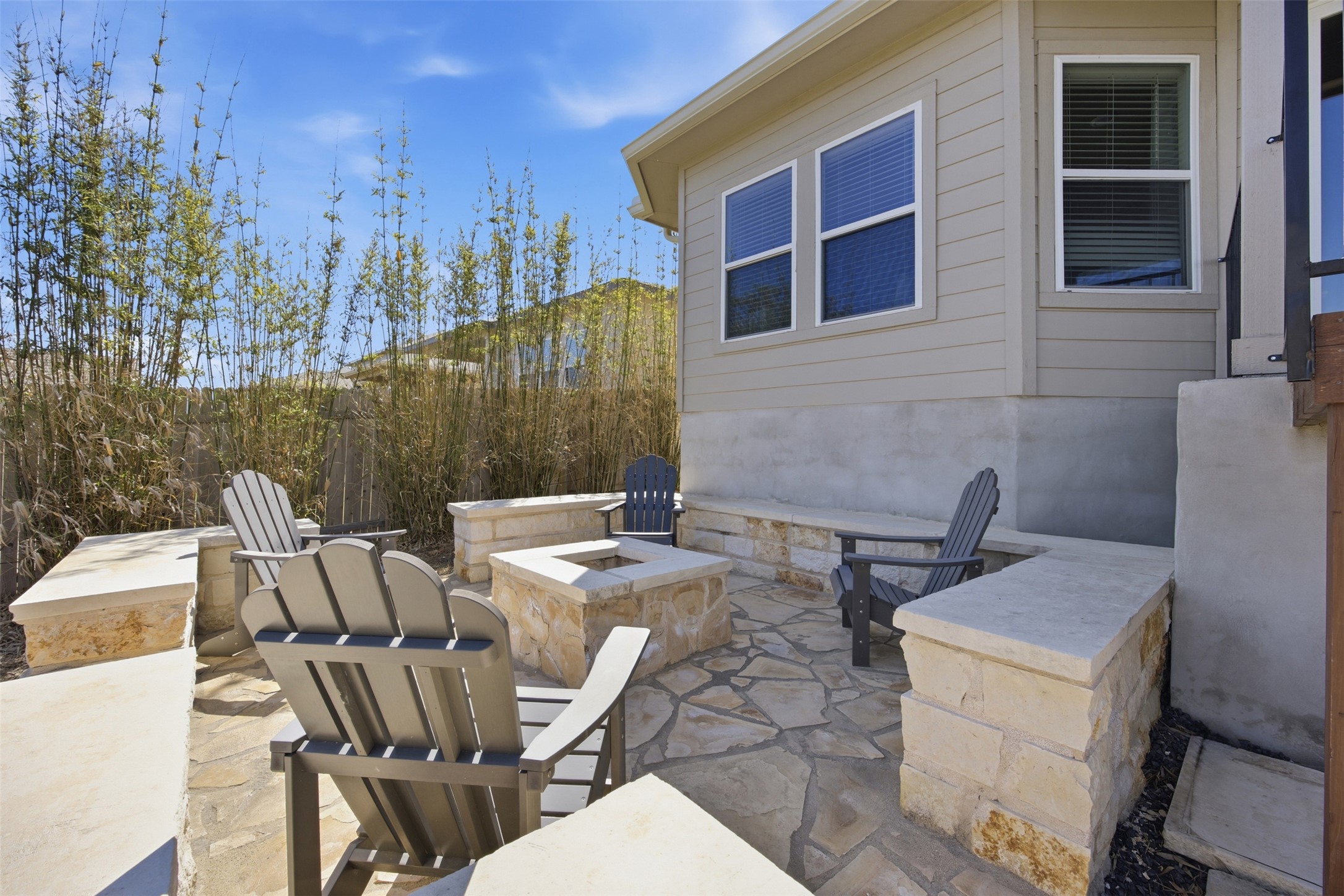 904 View Drive Georgetown, TX 78628 - Photo 32 of 40 a view of a patio with open kitchen
