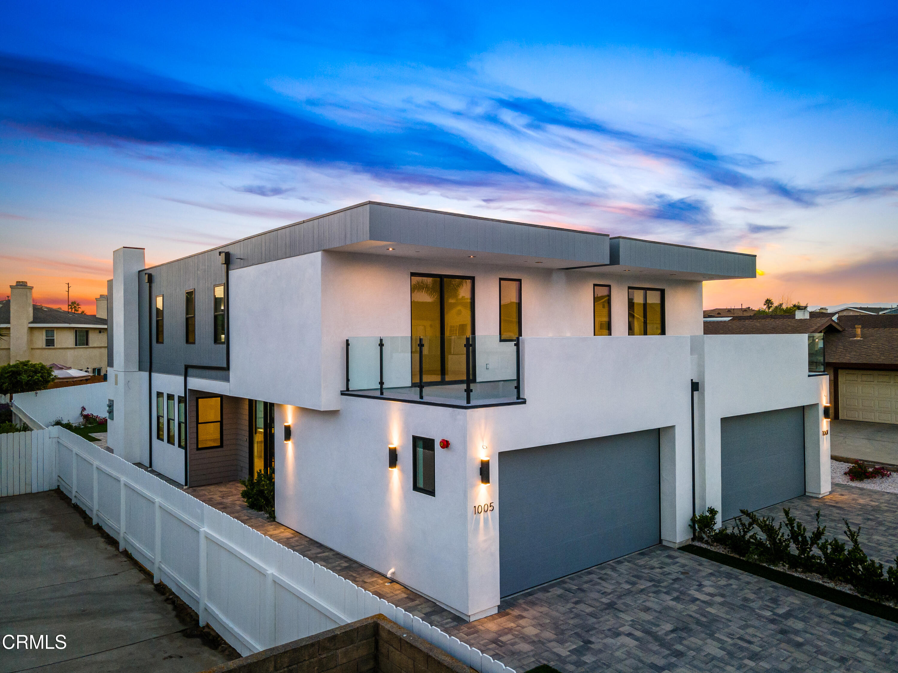 a view of a house with a patio