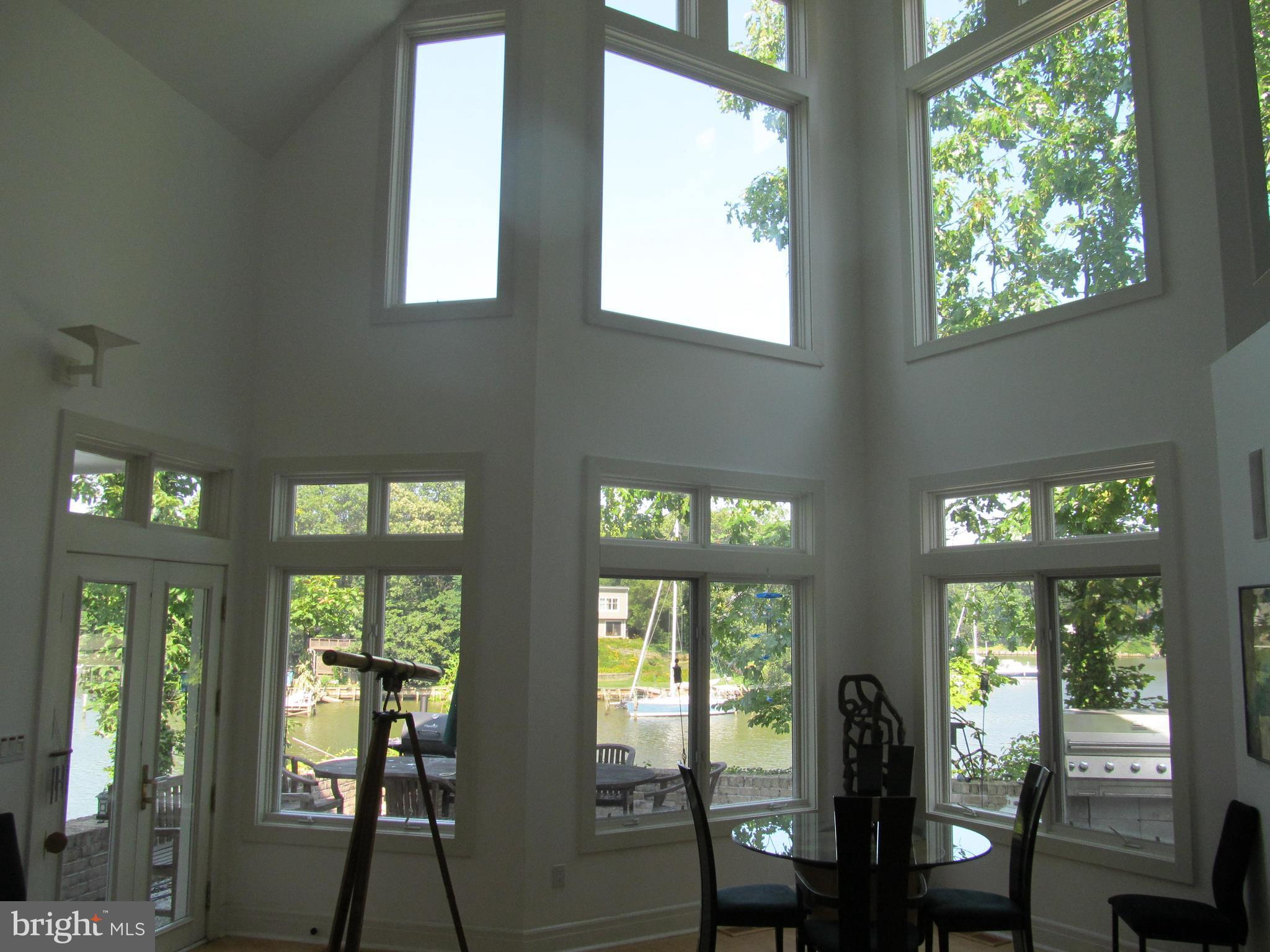 1917 Hidden Point Road Annapolis, MD 21409 - Photo 18 of 30 Dining Room looks out to Burley Creek