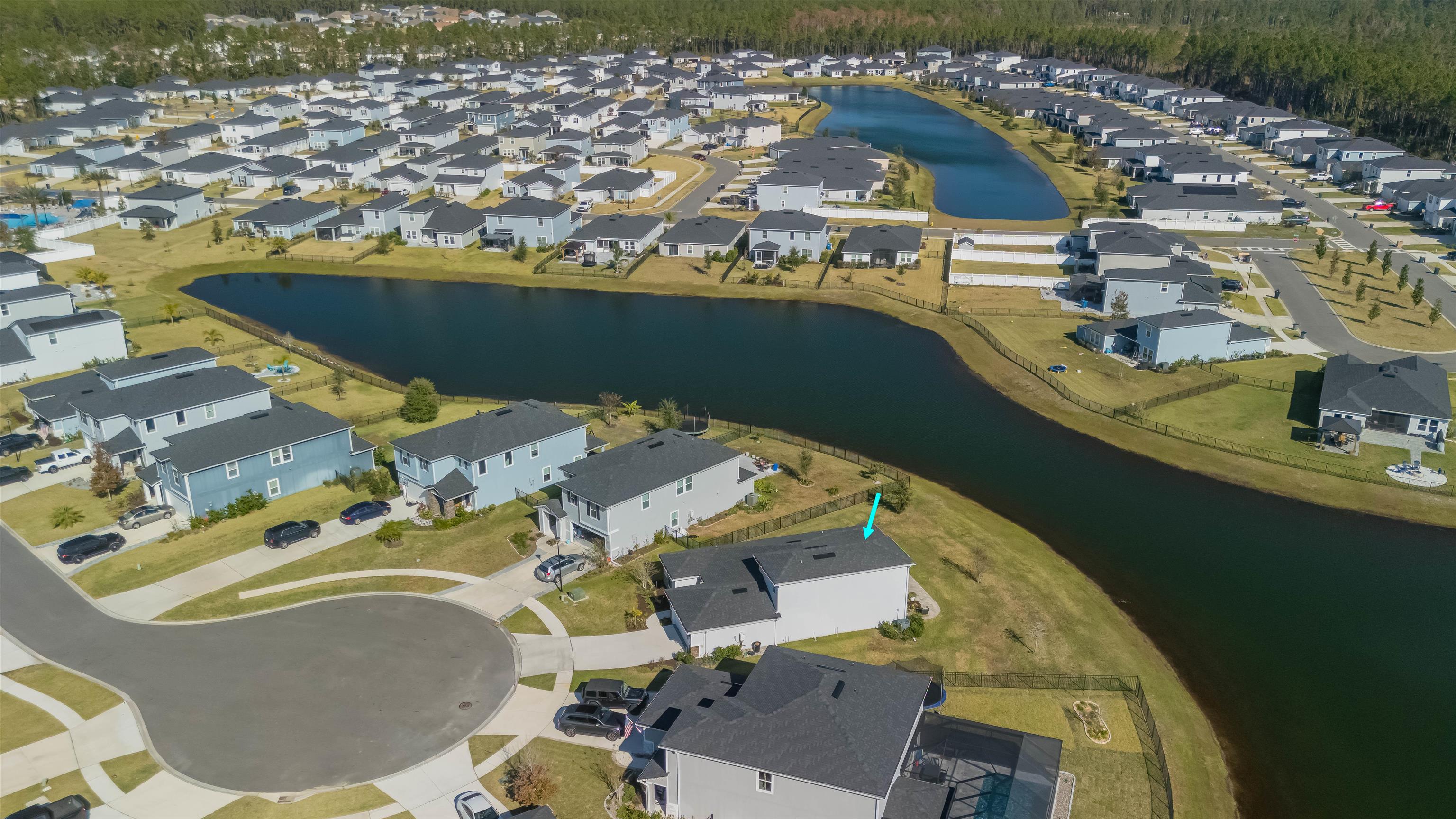151 Birdfield Court St. Augustine, FL 32092 - Photo 3 of 73 an aerial view of a house with a ocean view