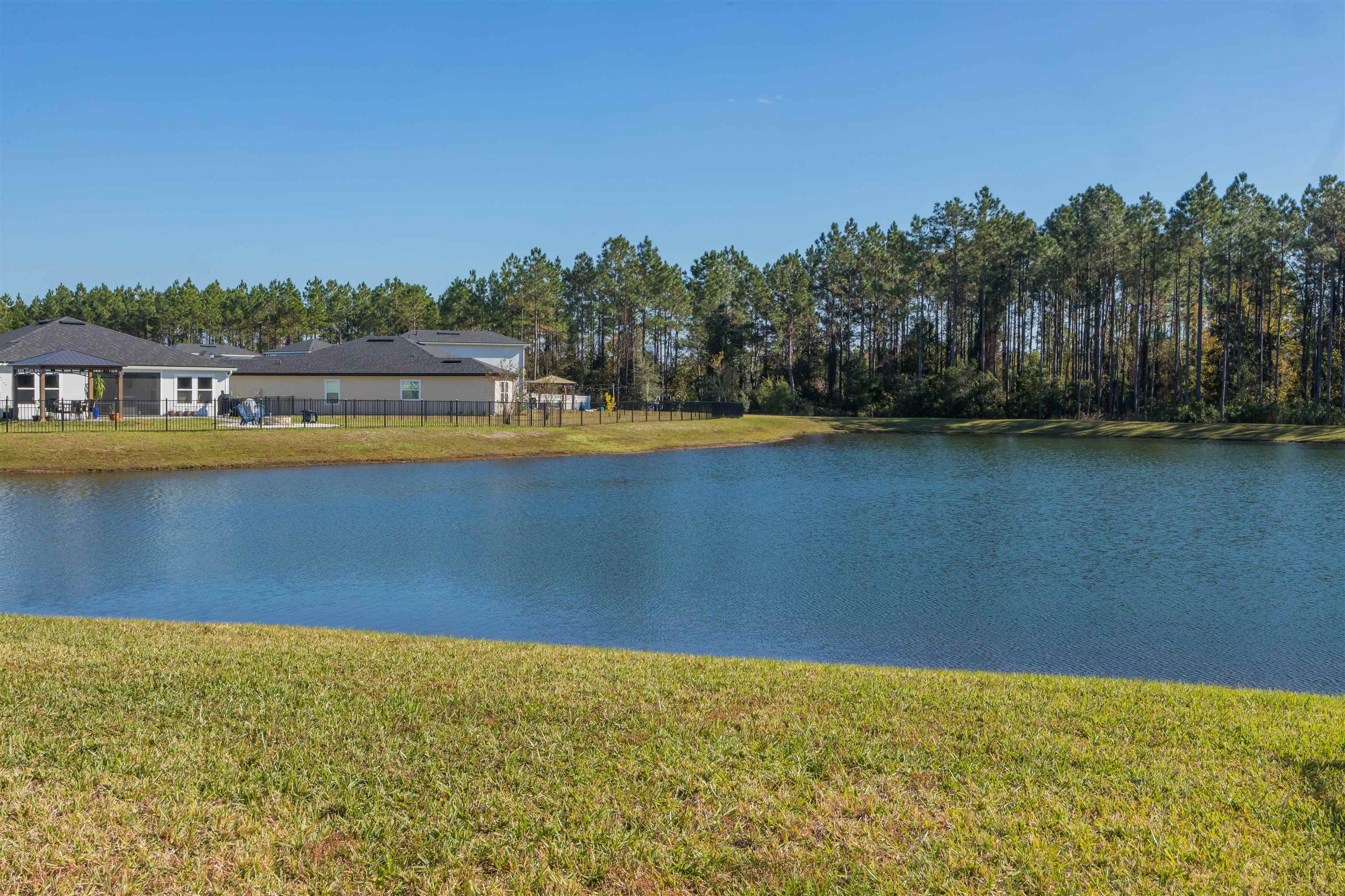 151 Birdfield Court St. Augustine, FL 32092 - Photo 32 of 73 a view of a swimming pool and lake