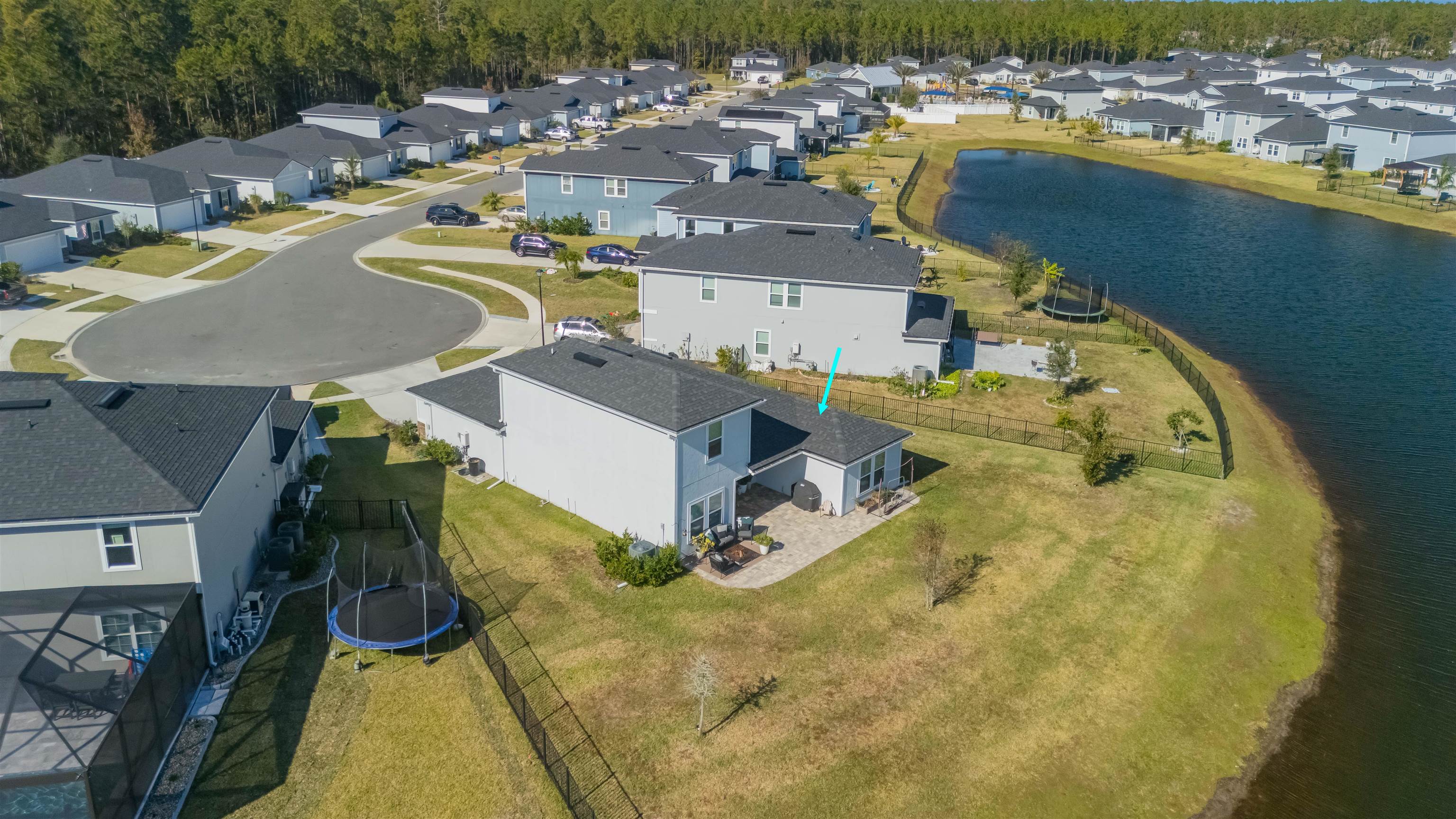 151 Birdfield Court St. Augustine, FL 32092 - Photo 54 of 73 an aerial view of residential houses with outdoor space