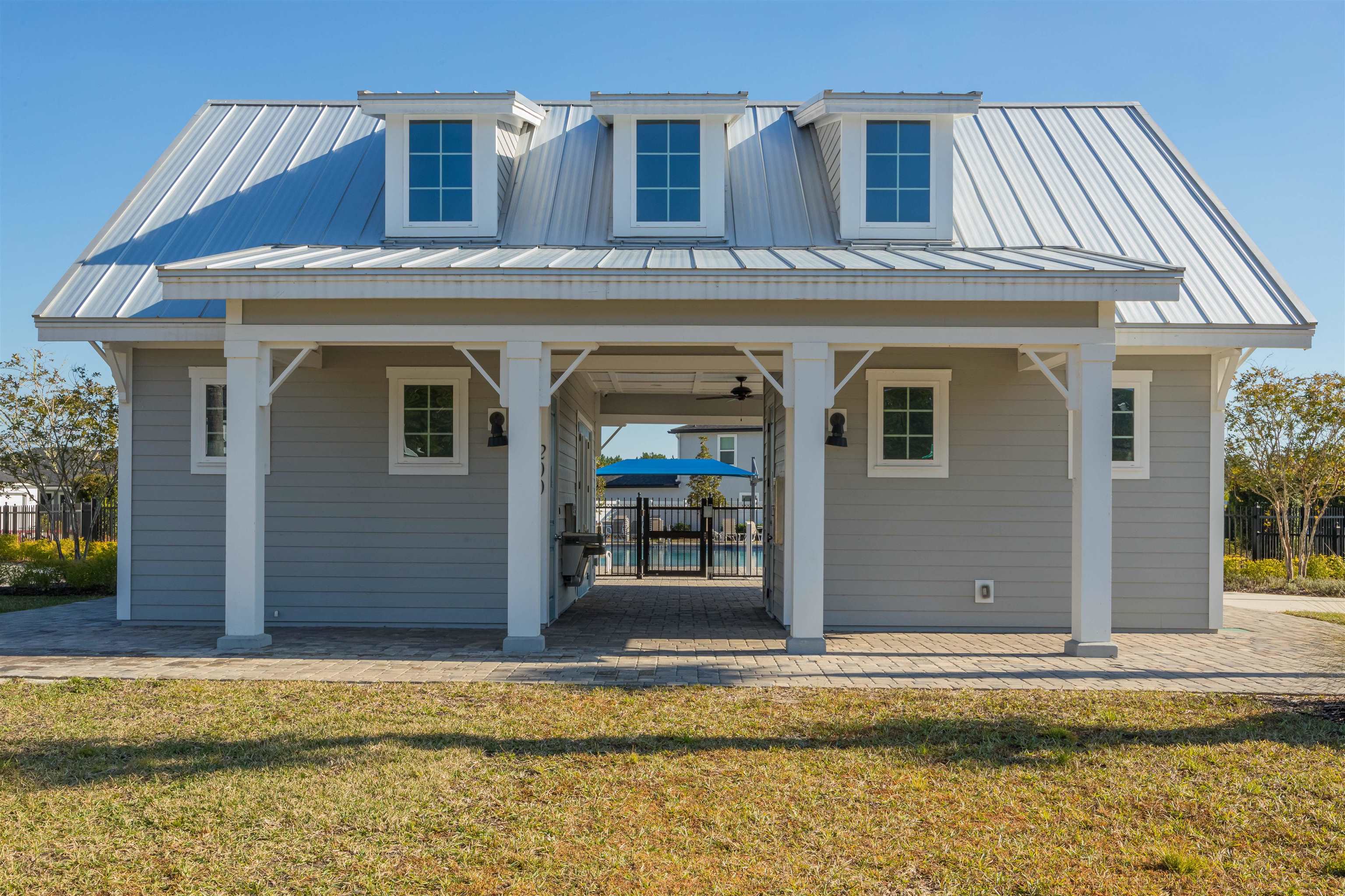 151 Birdfield Court St. Augustine, FL 32092 - Photo 64 of 73 a view of a house with swimming pool and sitting area