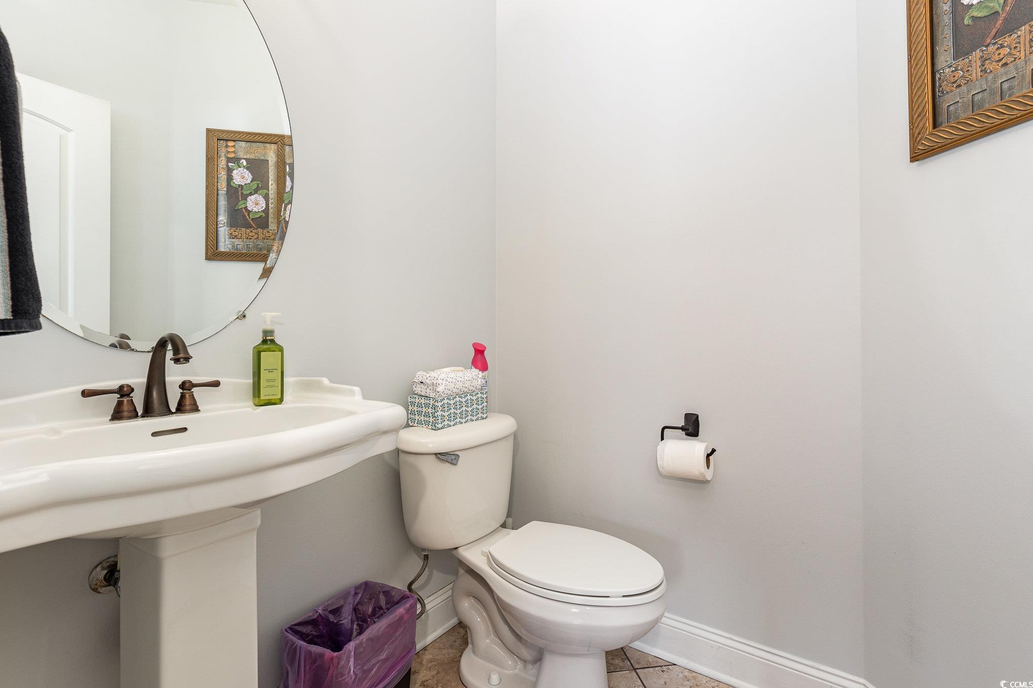 1069 Cole Court Myrtle Beach, SC 29577 - Photo 13 of 40 Bathroom featuring baseboards and tile patterned floors