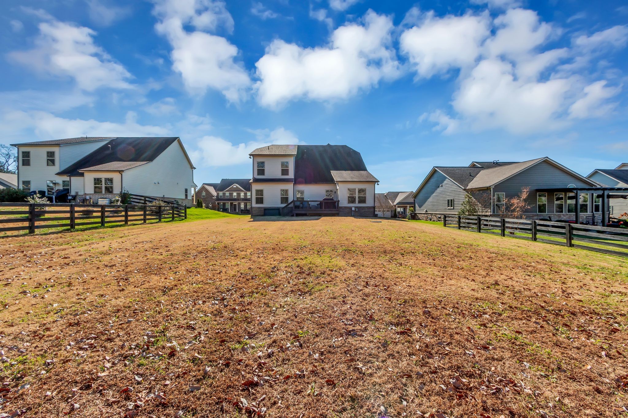 6930 Wellsford Lane College Grove, TN 37046 - Photo 39 of 44 a view of a house with swimming pool and sitting area