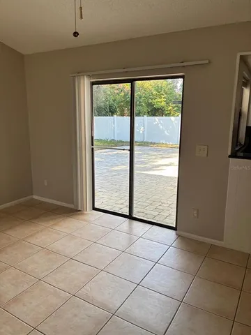 a view of a room with window