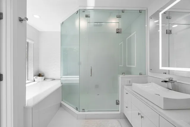 a front view of house with yard and swimming pool