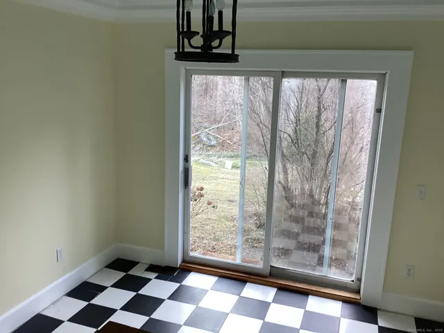 a picture of a black and white checkered floor