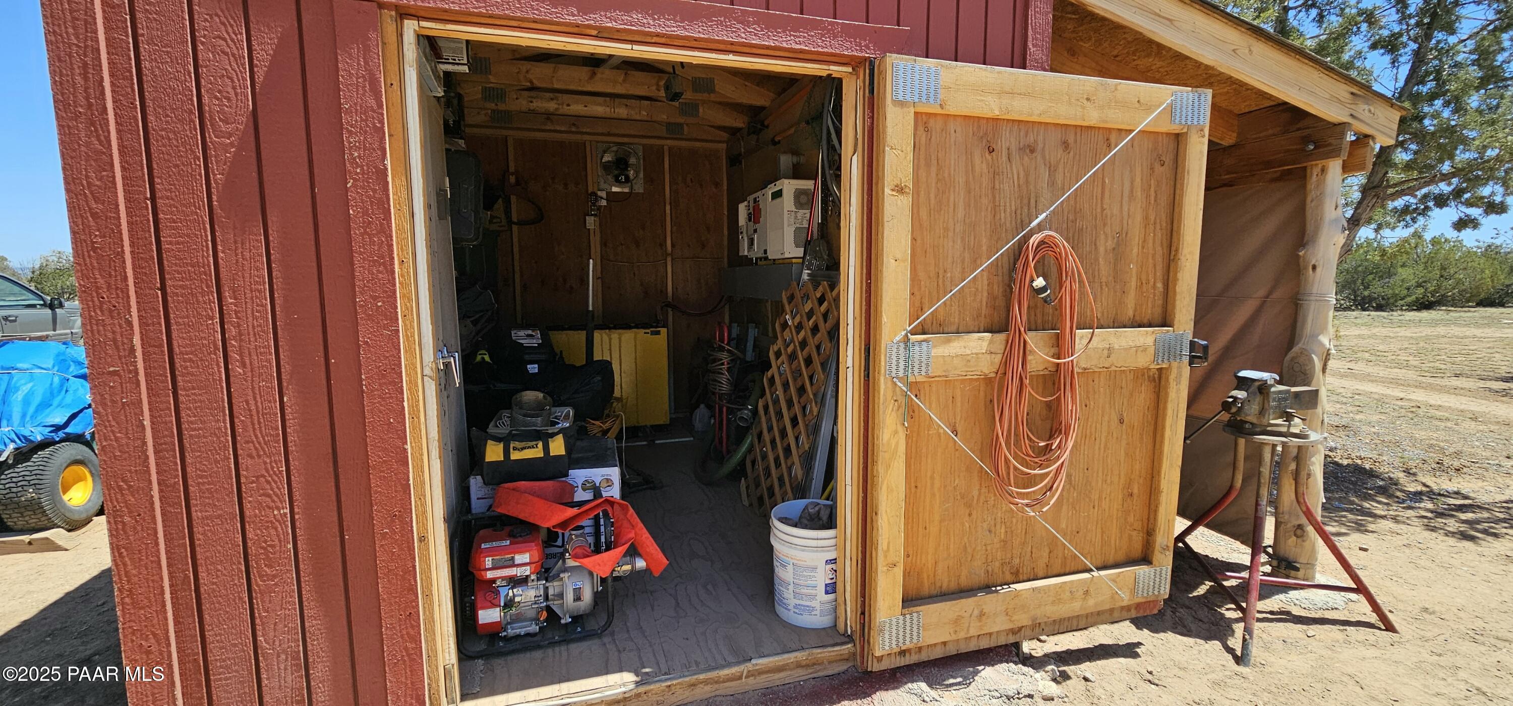8850 West Fountain Ranch Road Ash Fork, AZ 86320 - Photo 22 of 29 a view of storage and utility room