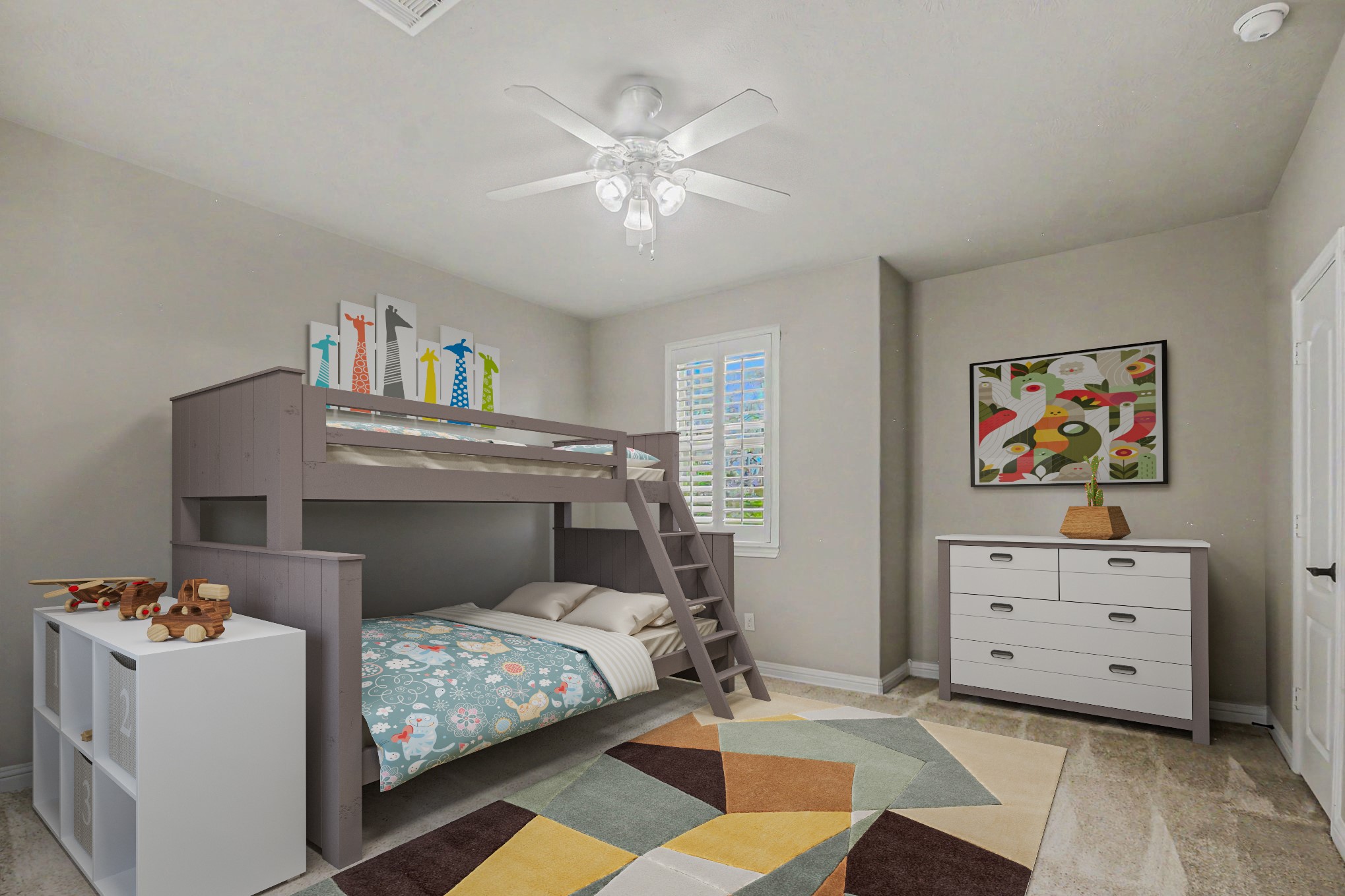 3310 Ralston Edge Lane Houston, TX 77059 - Photo 37 of 50 a bedroom with furniture and a chandelier
