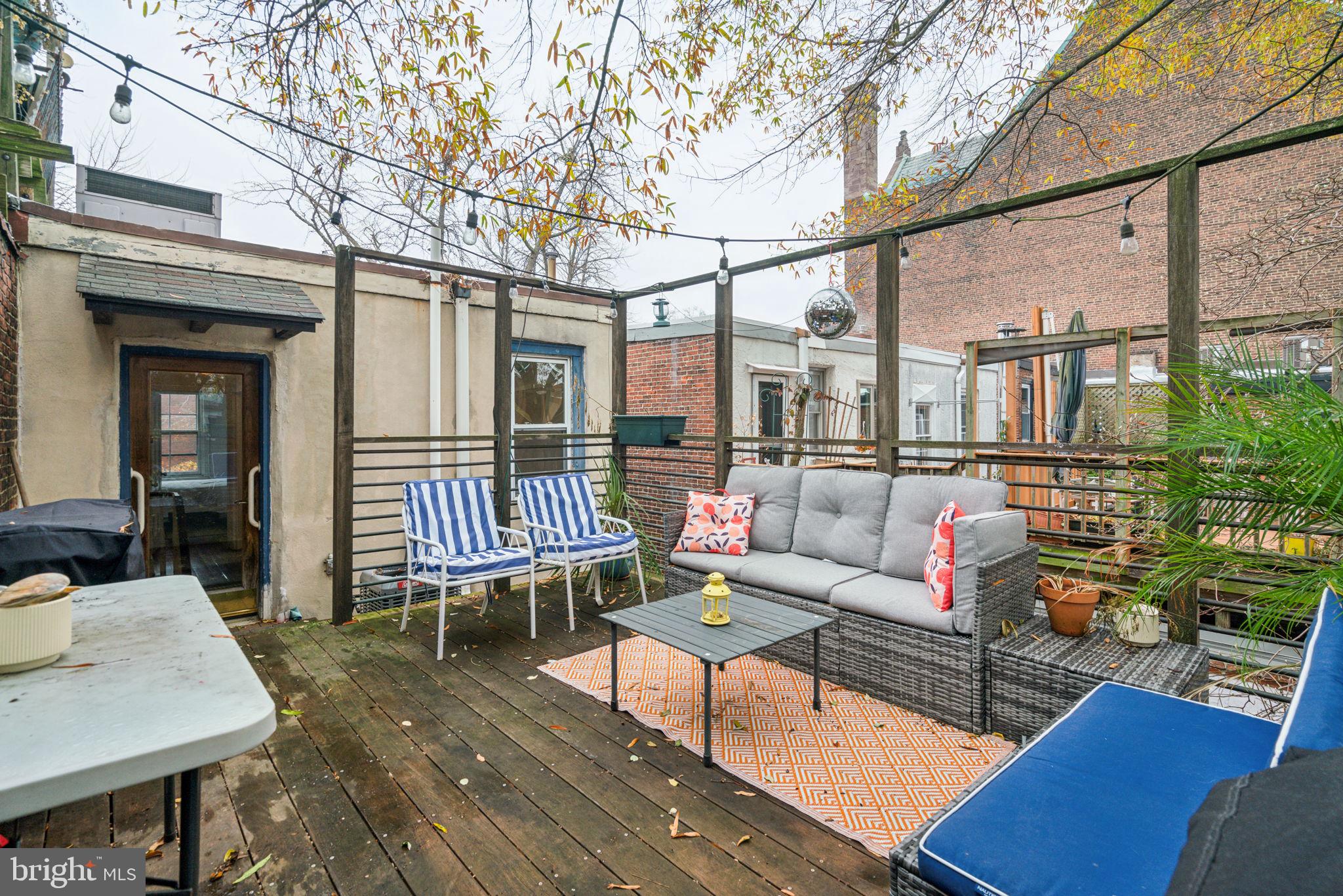 2206 Wallace Street Philadelphia, PA 19130 - Photo 36 of 38 a building outdoor space with seating