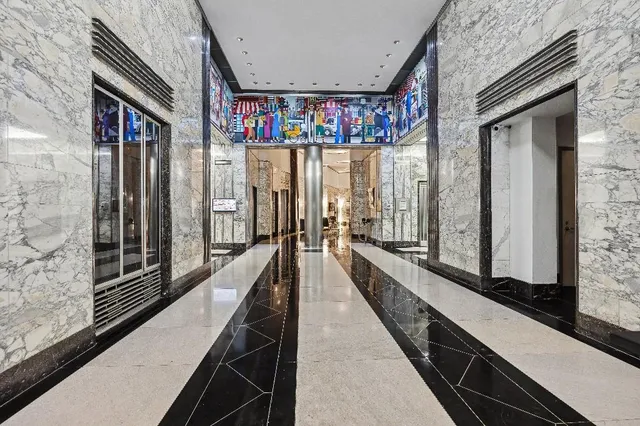 a view of balcony with lots of wooden floor