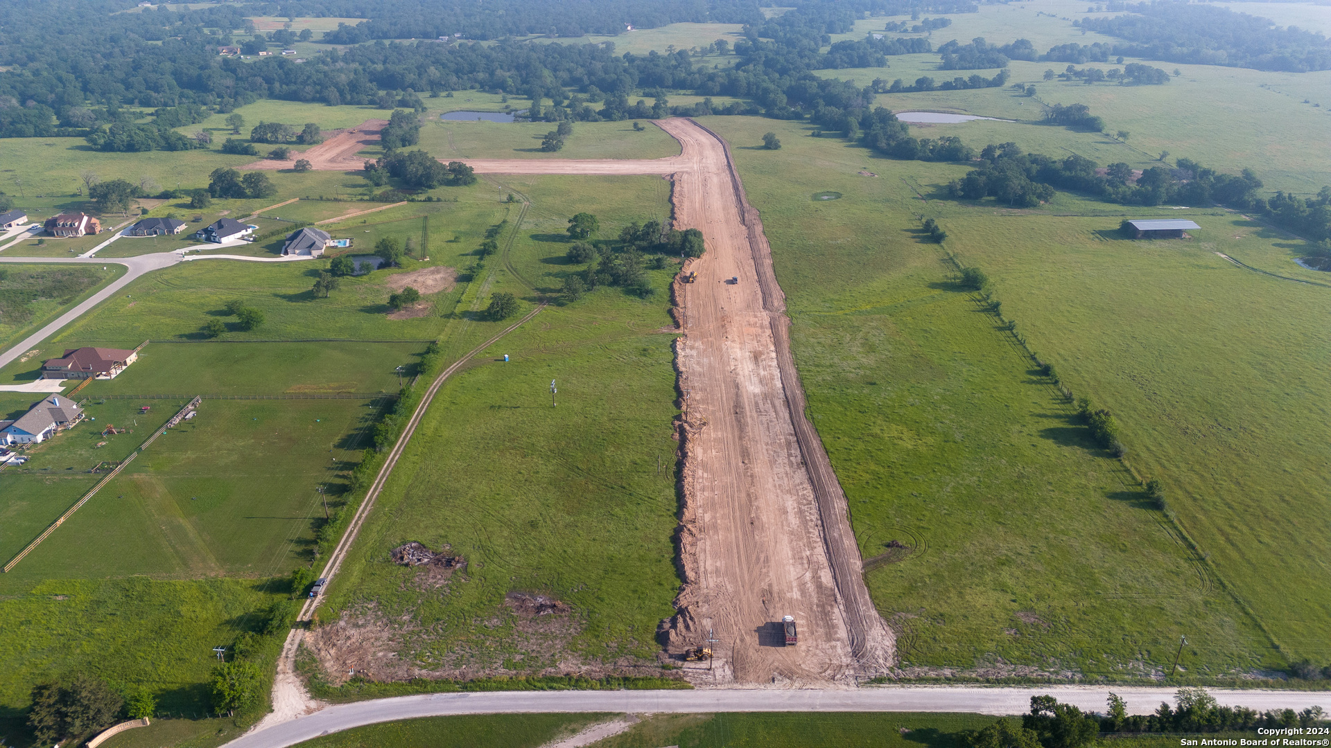 Lot 38 Panther Ridge Drive Iola, TX 77861 - Photo 15 of 33 an aerial view of a residential houses with outdoor space and river