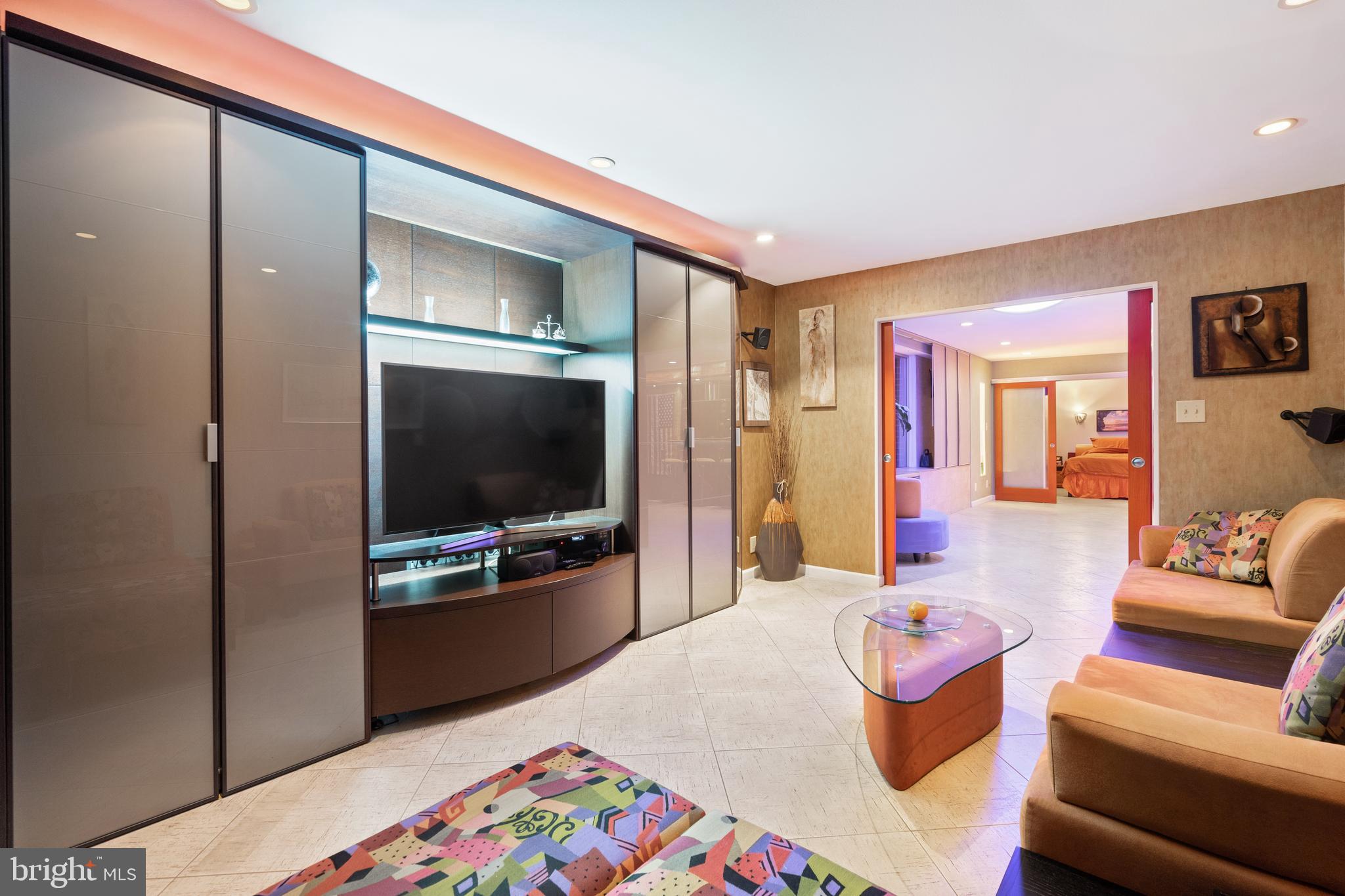 9701 Fields Road, Unit 201 Gaithersburg, MD 20878 - Photo 30 of 68 Guest BR with custom closets - night-time view