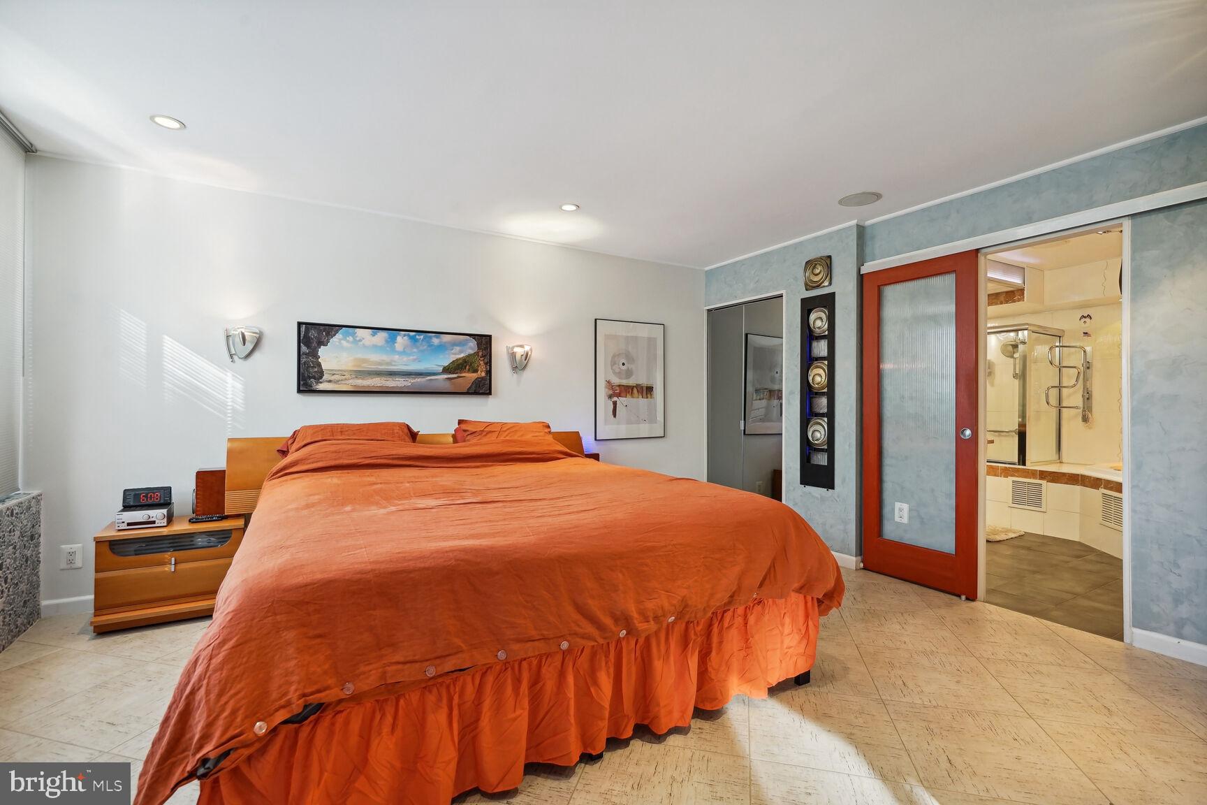 9701 Fields Road, Unit 201 Gaithersburg, MD 20878 - Photo 34 of 68 Main BR; heated floors