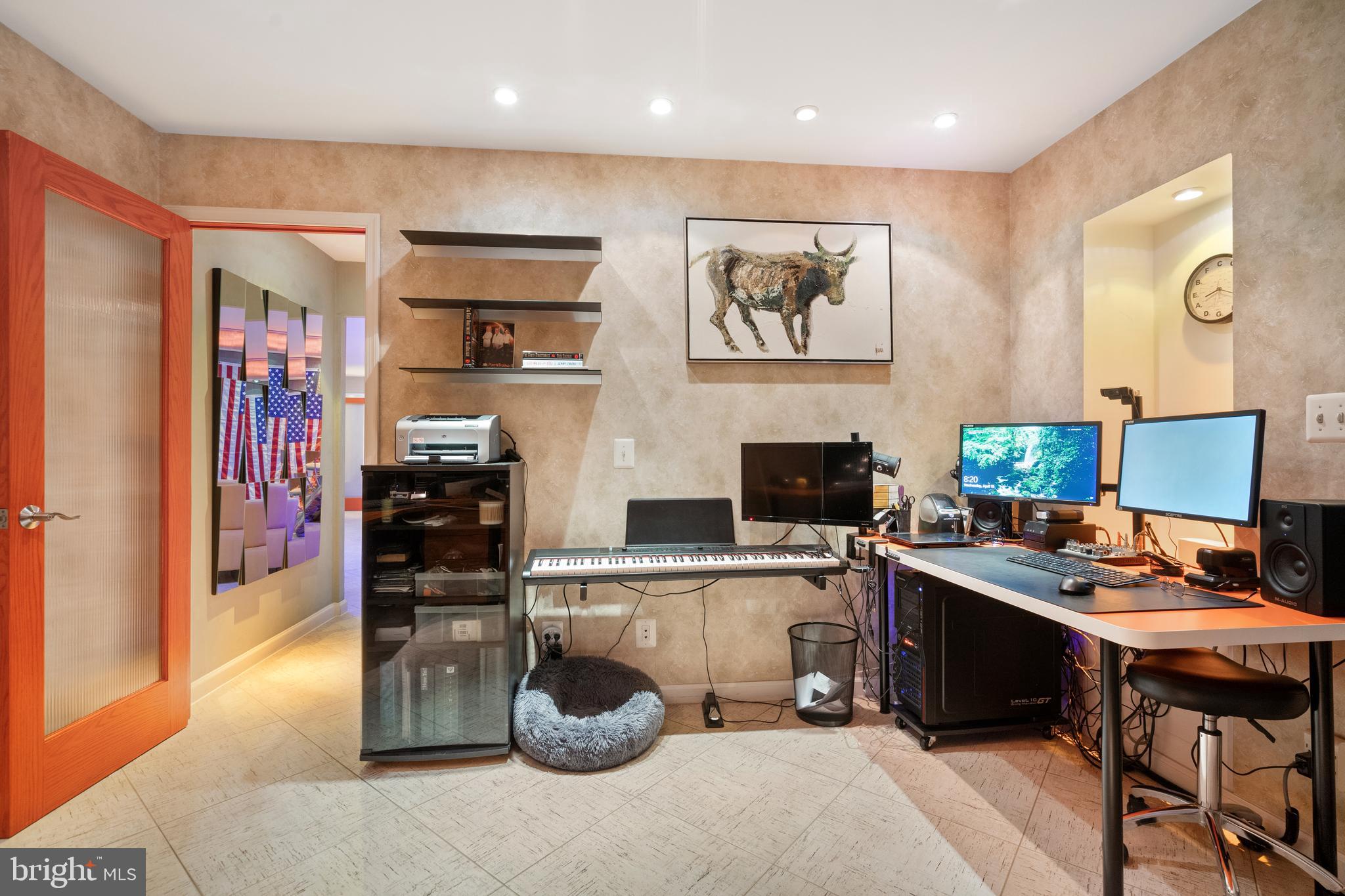 9701 Fields Road, Unit 201 Gaithersburg, MD 20878 - Photo 39 of 68 2nd Guest BR/office - night-time view