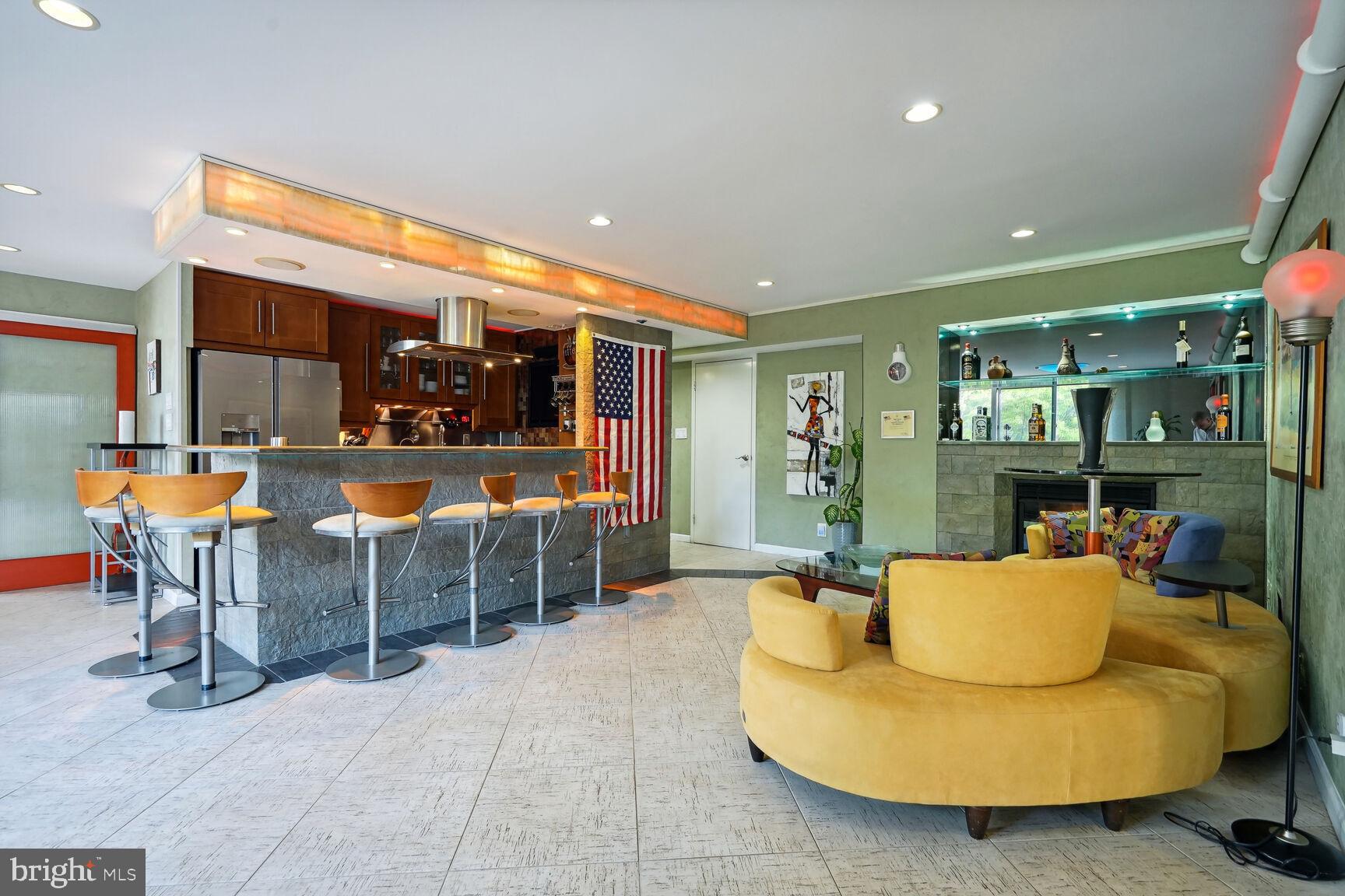 9701 Fields Road, Unit 201 Gaithersburg, MD 20878 - Photo 5 of 68 Stunning custom kitchen & island Furniture conveys