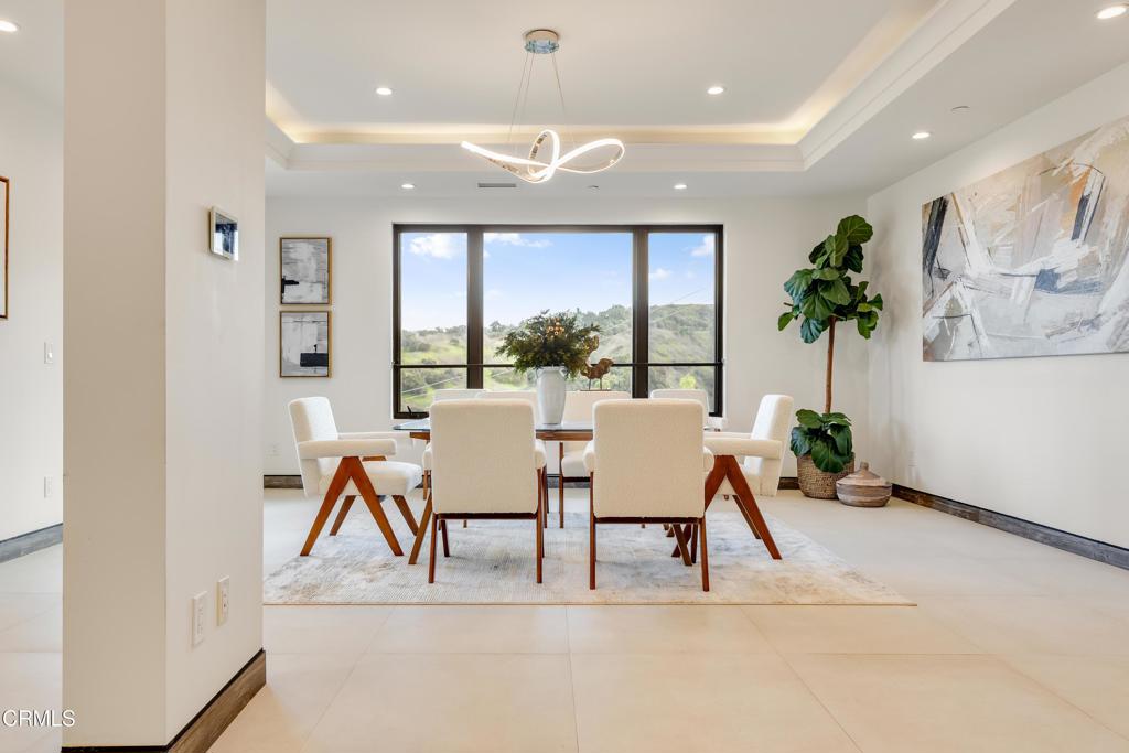12480 Viewcrest Road Los Angeles, CA 91604 - Photo 2 of 69 a view of a dining room with furniture window and outside view