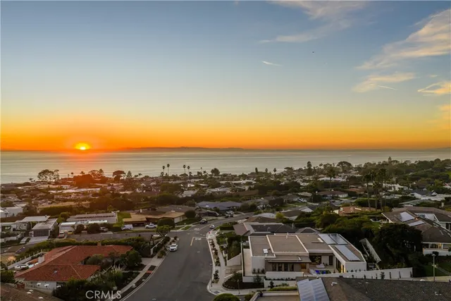 a view of city from balcony