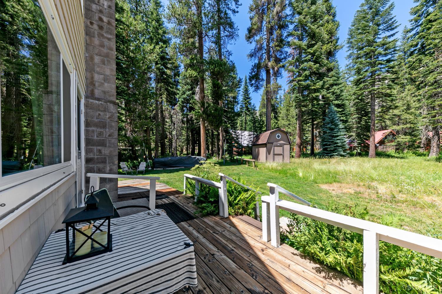 7075 Mount Ralston Road Twin Bridges, CA 95735 - Photo 9 of 26 a view of backyard with sitting area