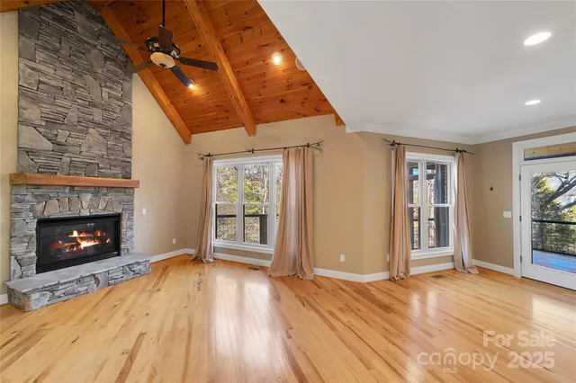 a view of livingroom with furniture wooden floor and window