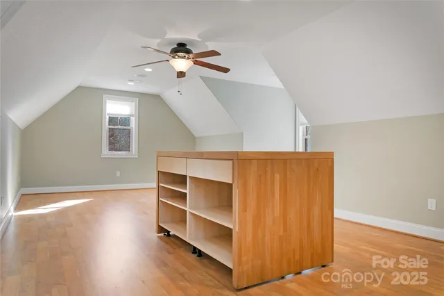 a view of a room with rack on the wall