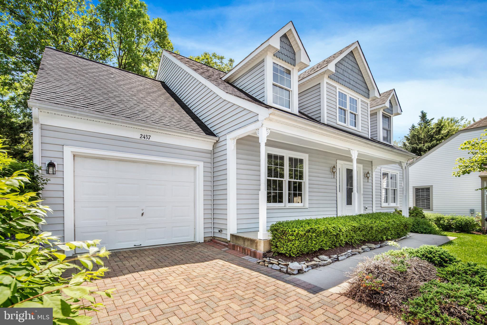2437 Bear Den Road Frederick, MD 21701 - Photo 2 of 28 One car garage and paver driveway