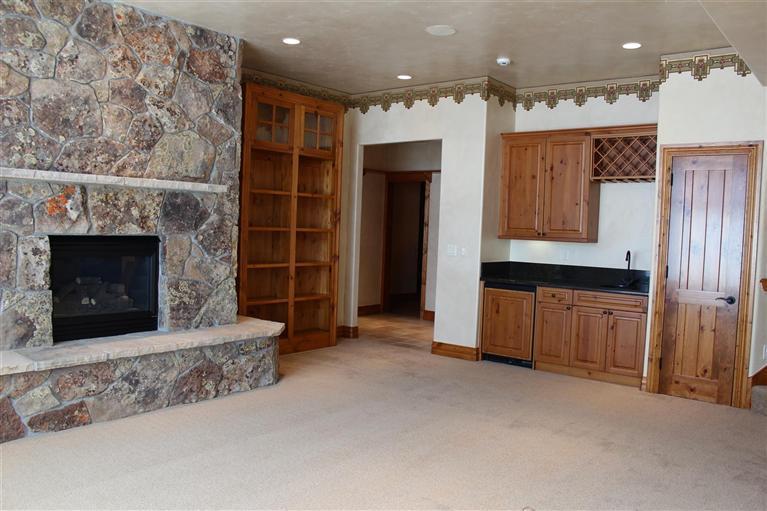 770 Old Creamery Road Edwards, CO 81632 - Photo 16 of 25 The downstairs family room has a gas fir
